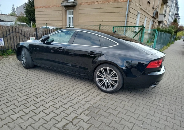 Audi A7 cena 75000 przebieg: 169000, rok produkcji 2011 z Poznań małe 92